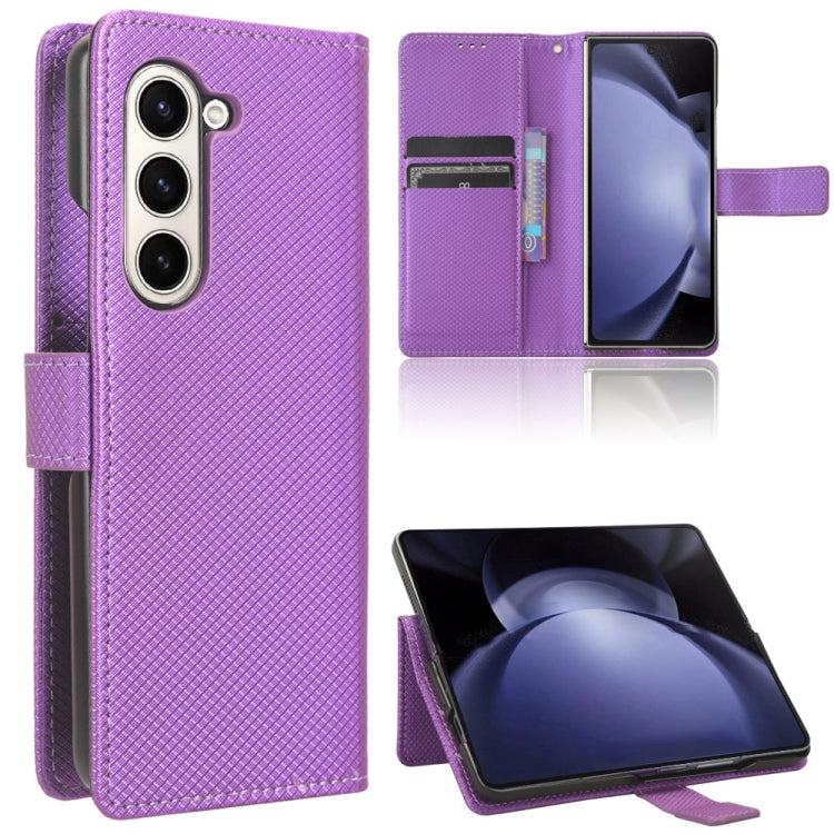 Diamond Texture Leather Phone Case