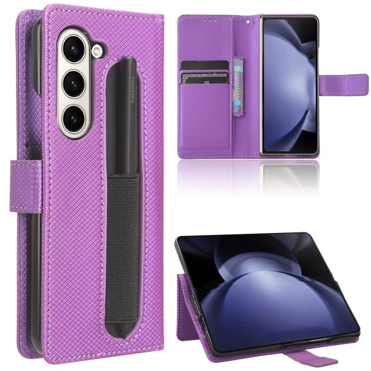Diamond Texture Leather Phone Case