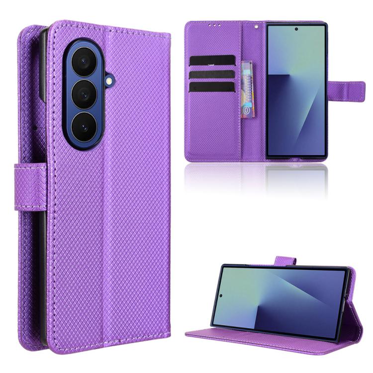 Diamond Texture Leather Phone Case