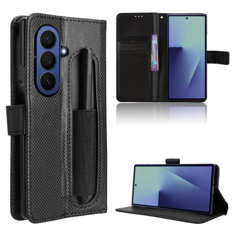 Diamond Texture Leather Phone Case