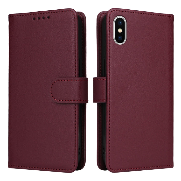 BETOPNICE BN-005 2 in 1 Detachable Imitate Genuine Leather Phone Case, For iPhone 12 mini, For iPhone 11 Pro Max, For iPhone 11, For iPhone 11 Pro, For iPhone X / XS, For iPhone XR
