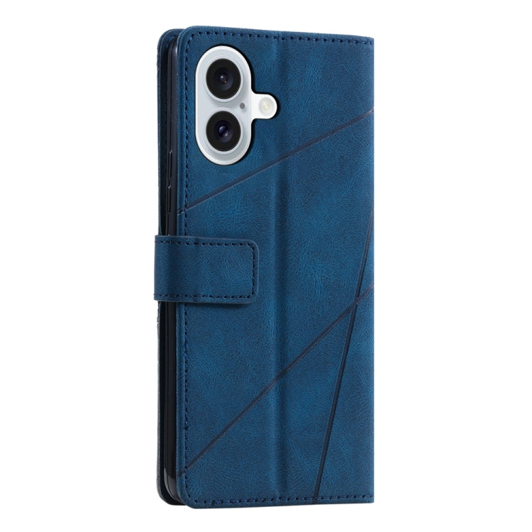 Skin Feel Splicing Leather Phone Case, For iPhone 16, For iPhone 15 Pro Max, For iPhone 15 Pro, For iPhone 15 Plus
