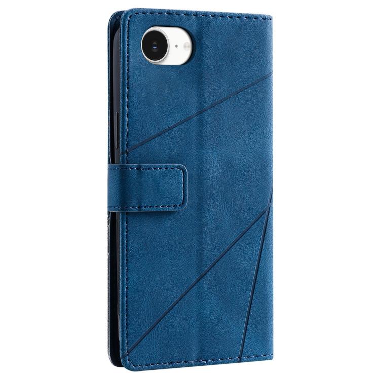 Skin Feel Splicing Leather Phone Case, For iPhone 16e, For iPhone 16 Pro Max, For iPhone 16 Pro, For iPhone 16 Plus