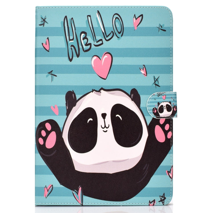 Colored Drawing Pattern Horizontal Flip PU Leather Case with Holder & Card Slot & Sleep / Wake-up Function, For iPad mini1 / 2 / 3 / 4, For iPad Air / iPad Air 2 2016 / iPad Pro9.7 / iPad9.7 / 2017 / 2018