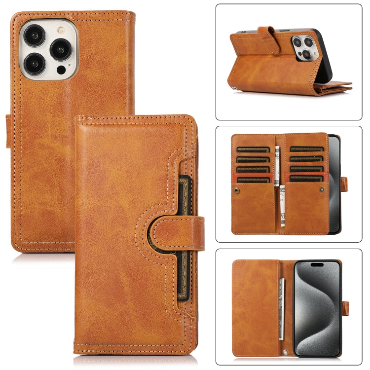 Wristband Card Slot Leather Phone Case, For iPhone 15 Pro Max, For iPhone 15 Pro, For iPhone 15 Plus, For iPhone 15