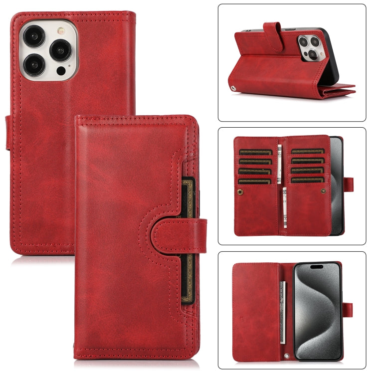 Wristband Card Slot Leather Phone Case, For iPhone 15 Pro Max, For iPhone 15 Pro, For iPhone 15 Plus, For iPhone 15