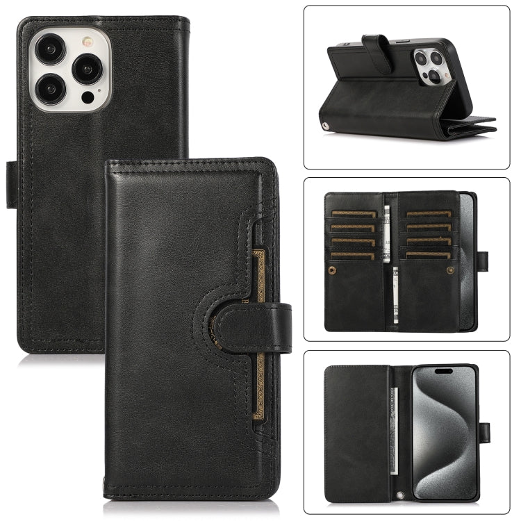 Wristband Card Slot Leather Phone Case, For iPhone 15 Pro Max, For iPhone 15 Pro, For iPhone 15 Plus, For iPhone 15