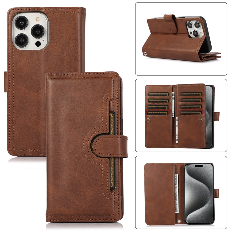 Wristband Card Slot Leather Phone Case, For iPhone 15 Pro Max, For iPhone 15 Pro, For iPhone 15 Plus, For iPhone 15
