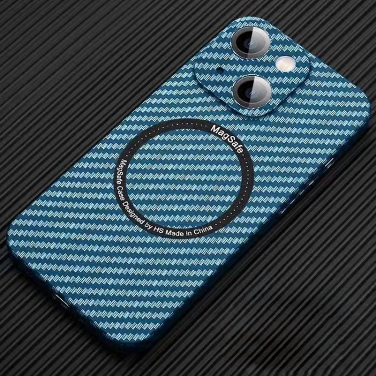 MagSafe Magnetic PC Carbon Fiber Phone Case with Lens Film, For iPhone 16 Pro Max, For iPhone 16 Pro, For iPhone 16 Plus, For iPhone 16, For iPhone 14 Plus, For iPhone 14, For iPhone 14 Pro, For iPhone 14 Pro Max