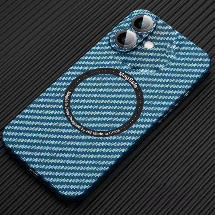 MagSafe Magnetic PC Carbon Fiber Phone Case with Lens Film, For iPhone 16 Pro Max, For iPhone 16 Pro, For iPhone 16 Plus, For iPhone 16, For iPhone 14 Plus, For iPhone 14, For iPhone 14 Pro, For iPhone 14 Pro Max