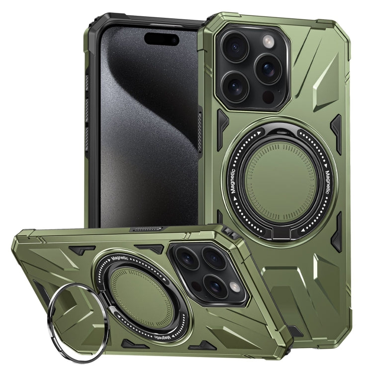 MagSafe Magnetic Shockproof Phone Case with Ring Holder