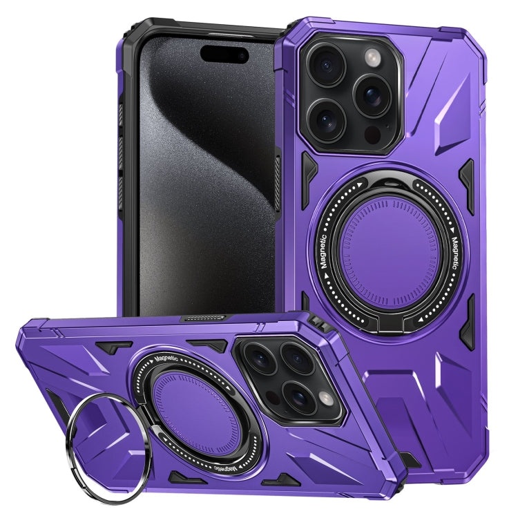 MagSafe Magnetic Shockproof Phone Case with Ring Holder