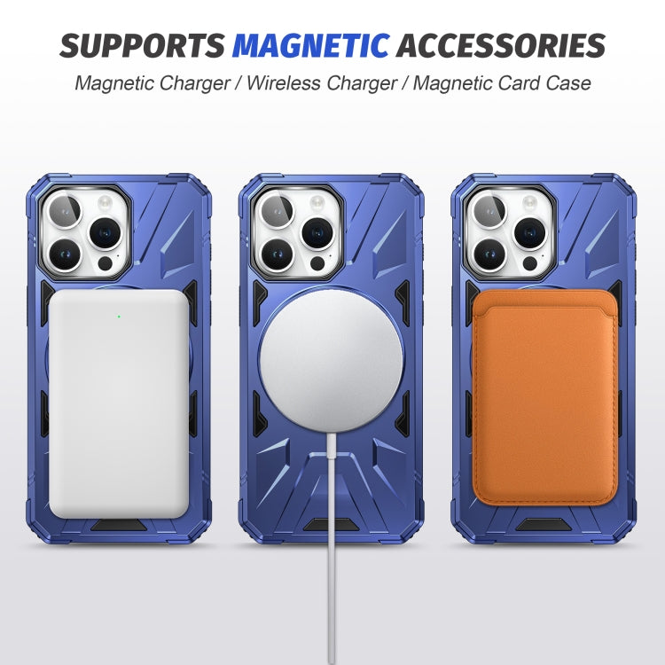 MagSafe Magnetic Shockproof Phone Case with Ring Holder, For iPhone 15 Plus, For iPhone 15, For iPhone 14 Plus