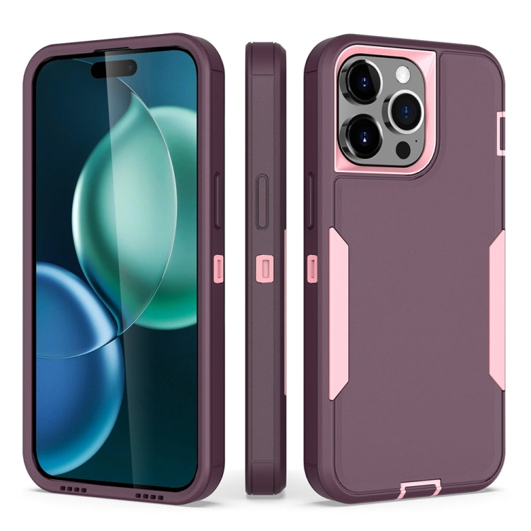 2 in 1 Magnetic PC + TPU Phone Case, For iPhone 15 Pro Max, For iPhone 15 Pro, For iPhone 15 Plus, For iPhone 15