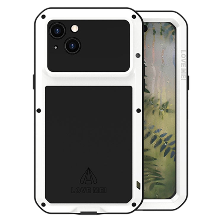 LOVE MEI Metal Shockproof Life Waterproof Dustproof Phone Case, For iPhone 15 Pro, For iPhone 15 Plus, For iPhone 15