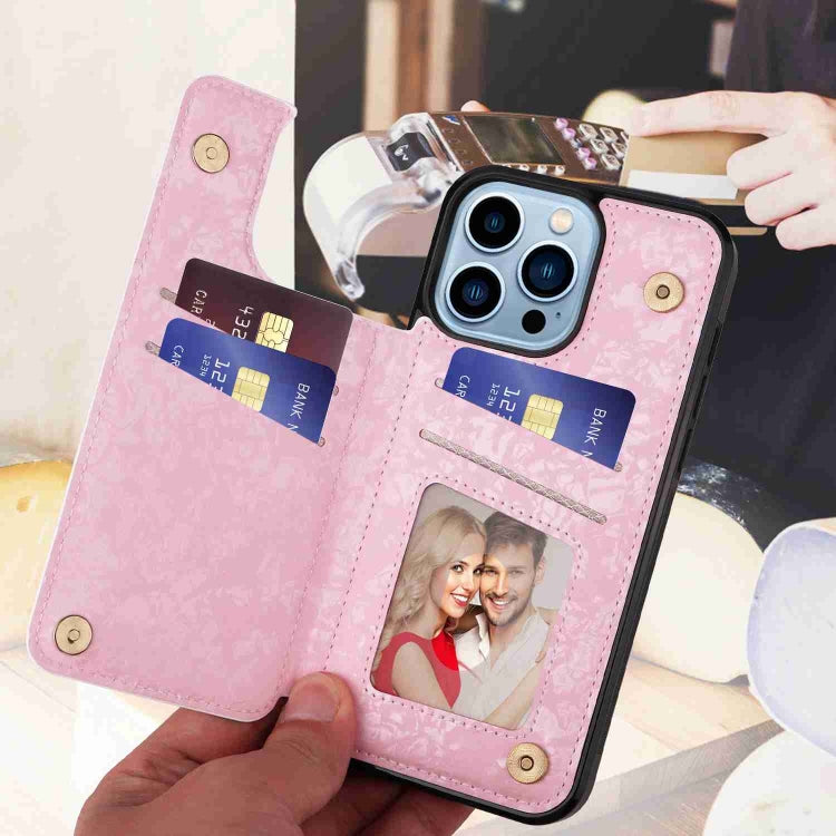 Printed Double Buckle RFID Anti-theft Phone Case