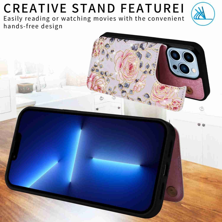 Printed Double Buckle RFID Anti-theft Phone Case