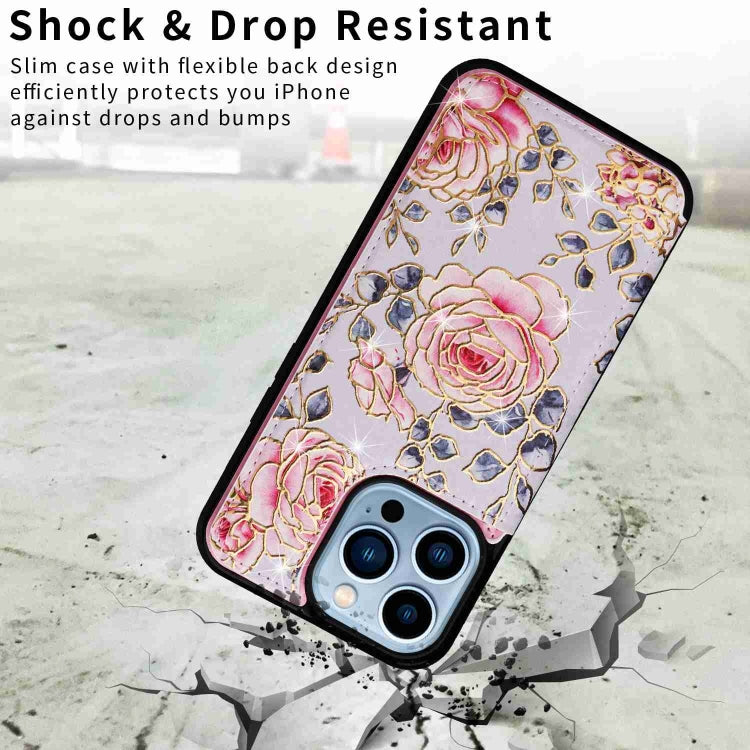 Printed Double Buckle RFID Anti-theft Phone Case