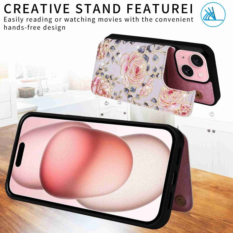 Printed Double Buckle RFID Anti-theft Phone Case