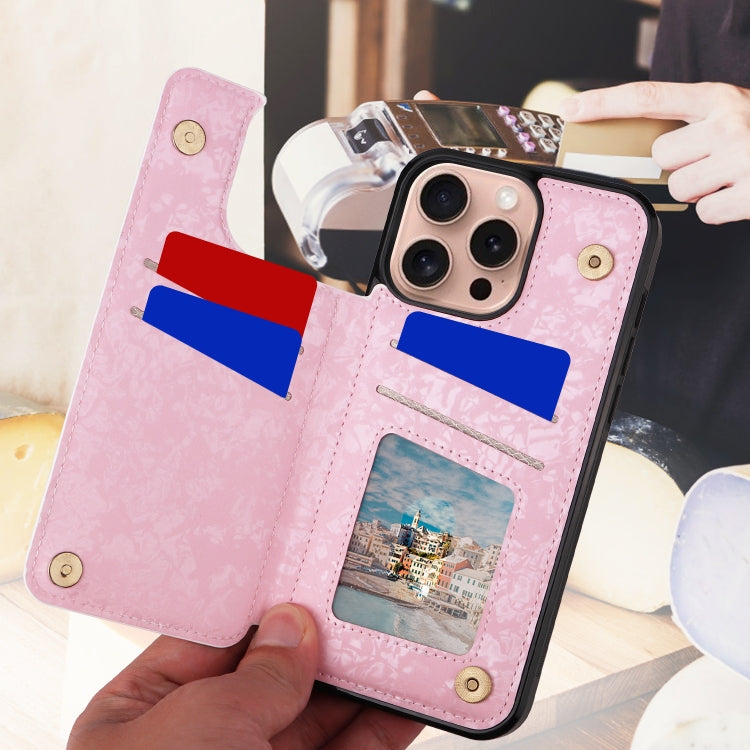 Printed Double Buckle RFID Anti-theft Phone Case