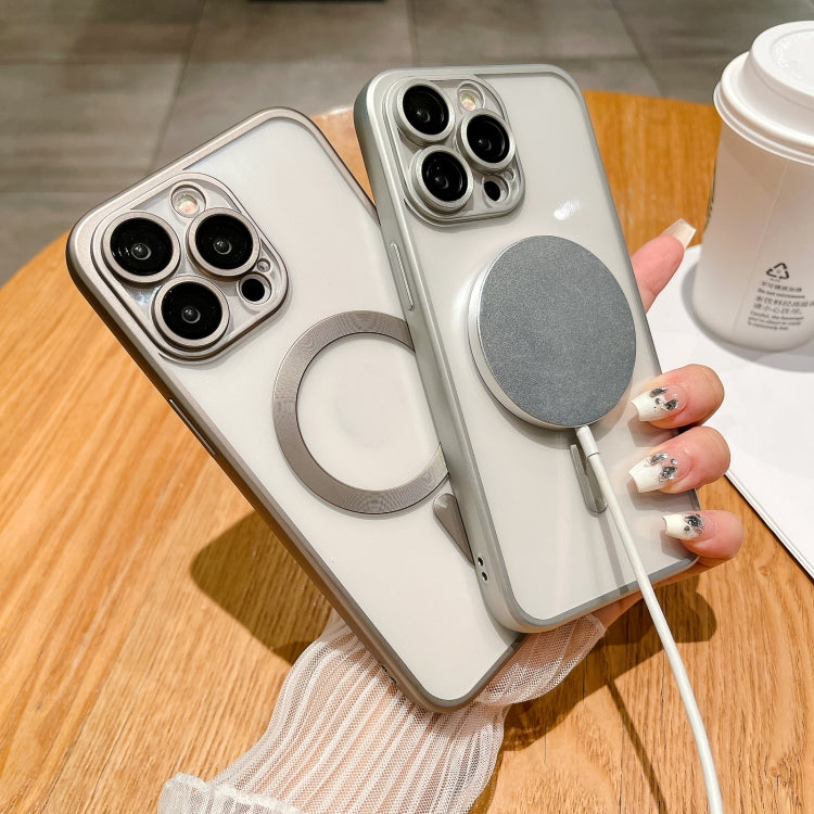 MagSafe Magnetic Frosted TPU Phone Case, For iPhone 15 Plus, For iPhone 15, For iPhone 14 Plus