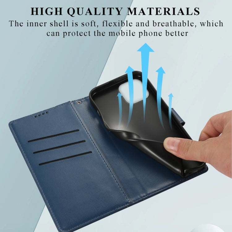 PU Genuine Leather Texture Embossed Line Phone Case