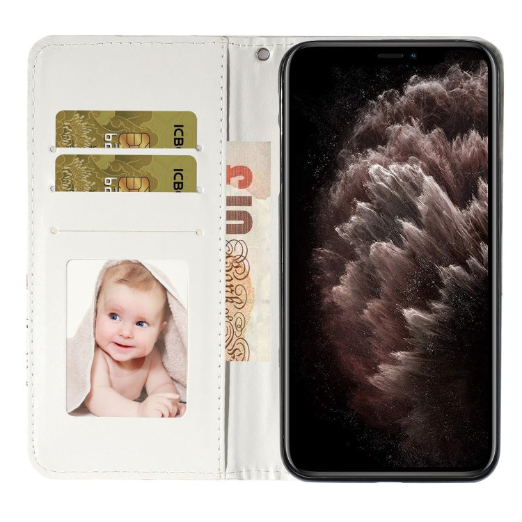 Oil Embossed 3D Drawing Leather Phone Case, For iPhone 11 Pro, For iPhone X / XS