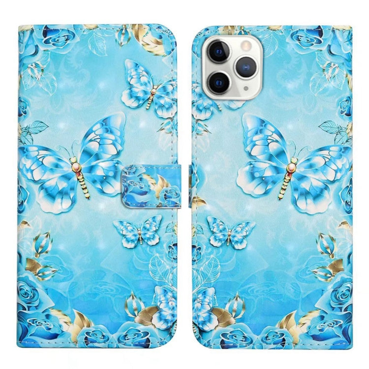 Oil Embossed 3D Drawing Leather Phone Case, For iPhone 11 Pro, For iPhone X / XS