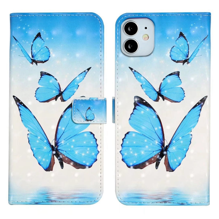 Oil Embossed 3D Drawing Leather Phone Case, For iPhone 11 Pro, For iPhone X / XS