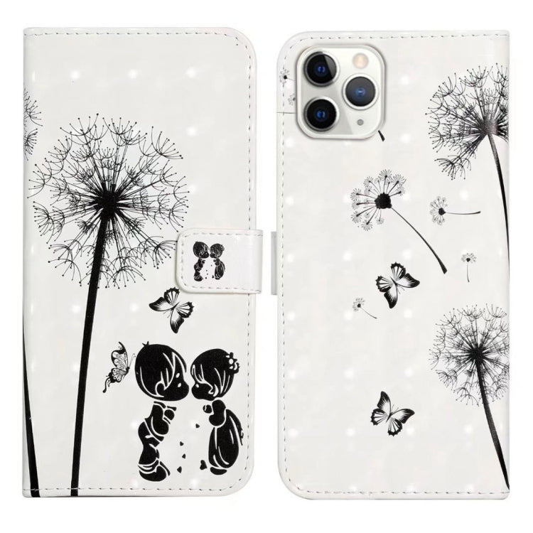 Oil Embossed 3D Drawing Leather Phone Case, For iPhone 11 Pro, For iPhone X / XS