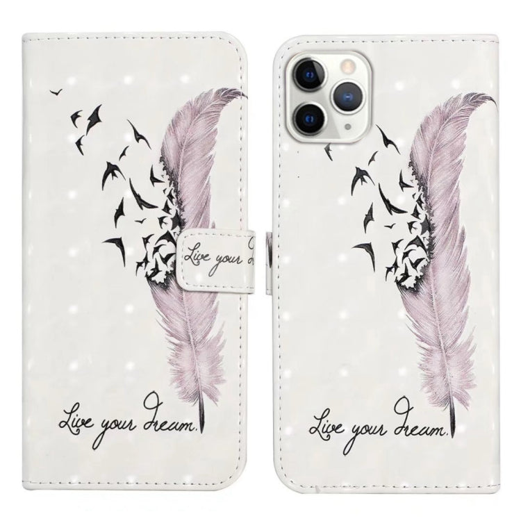 Oil Embossed 3D Drawing Leather Phone Case, For iPhone 11 Pro, For iPhone X / XS