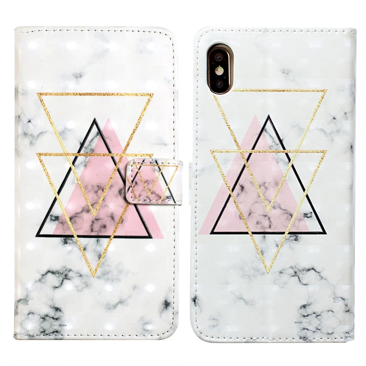 Oil Embossed 3D Drawing Leather Phone Case, For iPhone 11 Pro, For iPhone X / XS