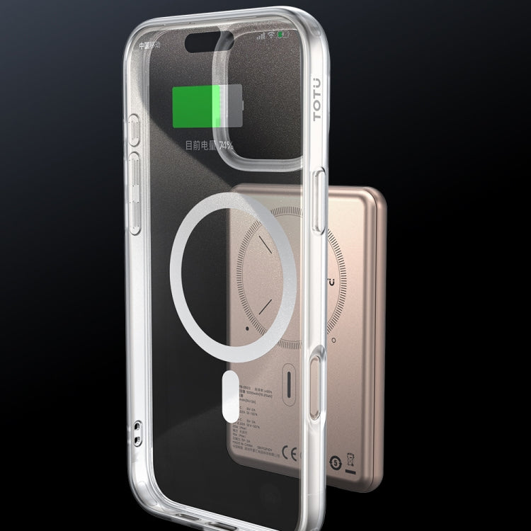 TOTUDESIGN PC-5 Crystal Shield Series Magsafe Magnetic Phone Case, For iPhone 16 Pro Max, For iPhone 16 Pro, For iPhone 16, For iPhone 15 Pro, For iPhone 15 Plus, For iPhone 15