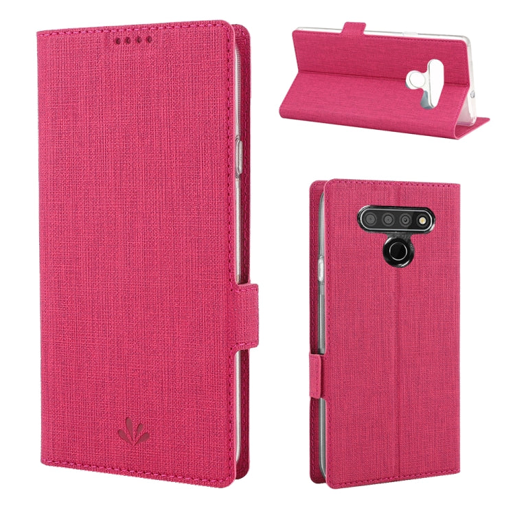 ViLi Side Button Magnetic Suction Type Shockproof TPU + PU Horizontal Flip Protective Case with Card Slot & Holder & Wallet, For LG Stylo 6