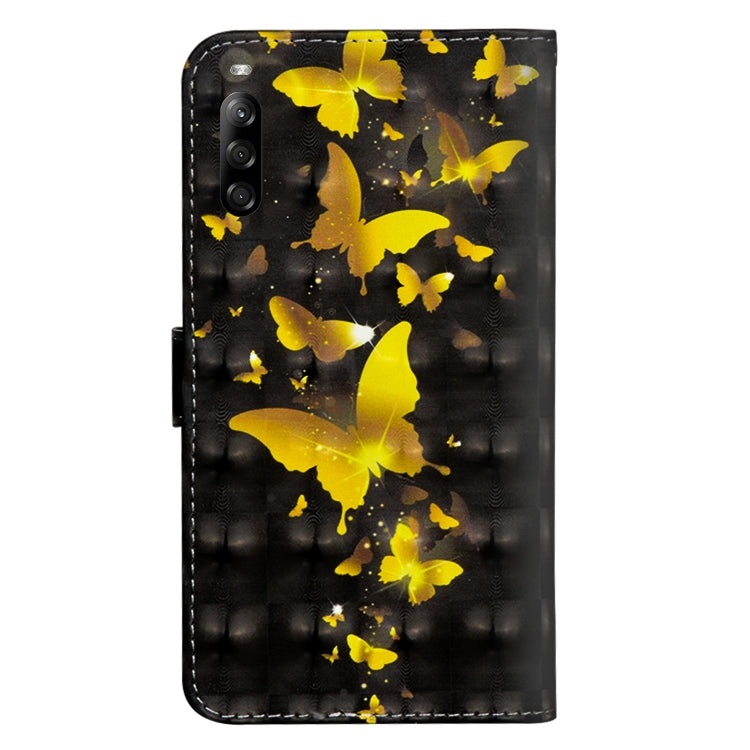3D Painting Pattern Horizontal Flip TPU + PU Leather Case with Holder & Card Slots & Wallet