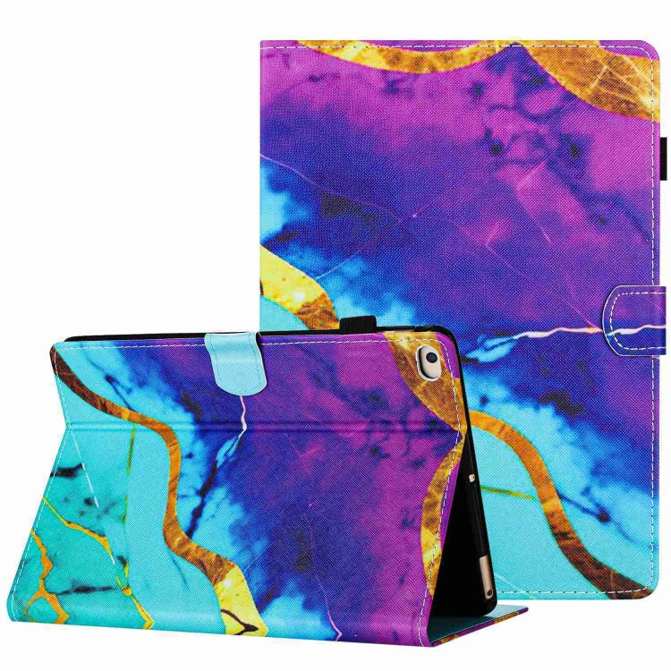 Marble Pattern Stitching Smart Leather Tablet Case, For iPad mini 5 / 4 / 3 / 2 / 1, For iPad 9.7 2018 / 2017