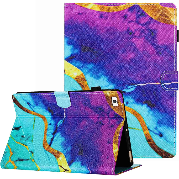 Marble Pattern Stitching Smart Leather Tablet Case, For iPad mini 5 / 4 / 3 / 2 / 1, For iPad 9.7 2018 / 2017