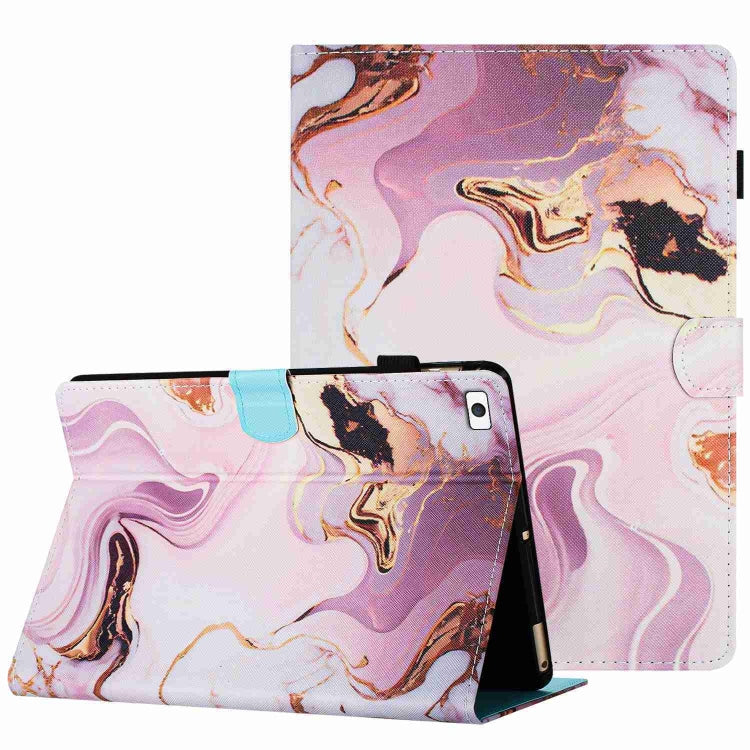 Marble Pattern Stitching Smart Leather Tablet Case, For iPad mini 5 / 4 / 3 / 2 / 1, For iPad 9.7 2018 / 2017
