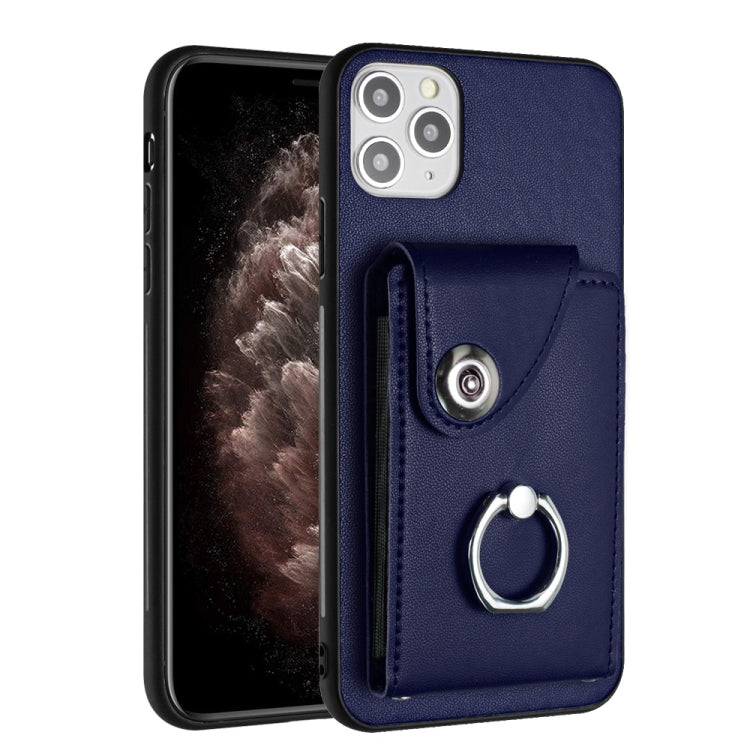 Organ Card Bag Ring Holder Phone Case, For iPhone 12 mini, For iPhone 11 Pro Max, For iPhone 11, For iPhone 11 Pro