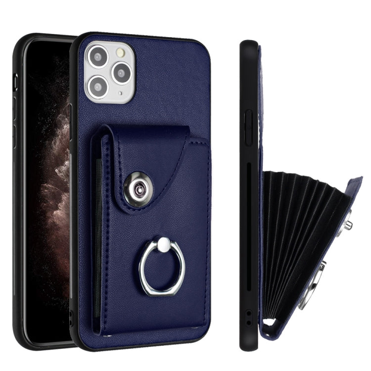 Organ Card Bag Ring Holder Phone Case, For iPhone 11 Pro, For iPhone X / XS, For iPhone XR, For iPhone XS Max