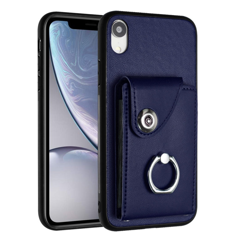 Organ Card Bag Ring Holder Phone Case, For iPhone 11 Pro, For iPhone X / XS, For iPhone XR, For iPhone XS Max