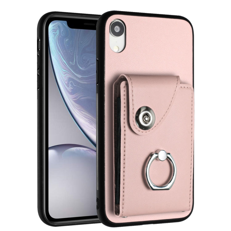 Organ Card Bag Ring Holder Phone Case, For iPhone 11 Pro, For iPhone X / XS, For iPhone XR, For iPhone XS Max