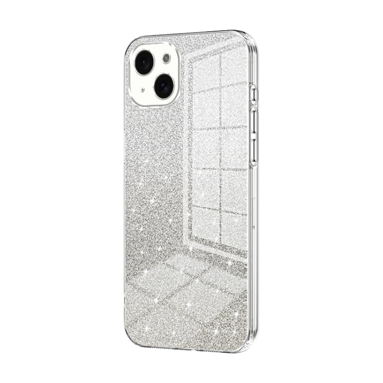 Gradient Glitter Powder Electroplated Phone Case, For iPhone 15 Plus, For iPhone 15, For iPhone 14 Plus