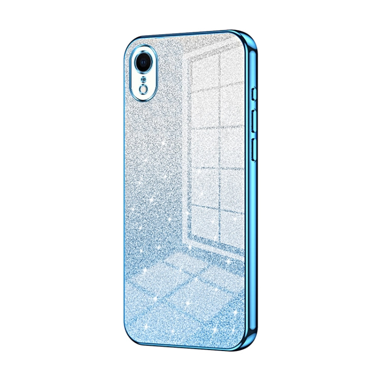 Gradient Glitter Powder Electroplated Phone Case, For iPhone 11 Pro, For iPhone X / XS, For iPhone XR