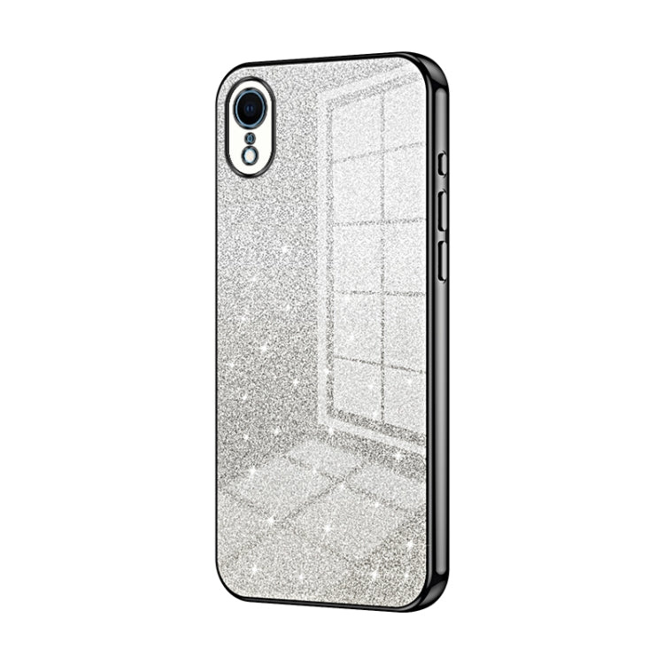 Gradient Glitter Powder Electroplated Phone Case, For iPhone 11 Pro, For iPhone X / XS, For iPhone XR