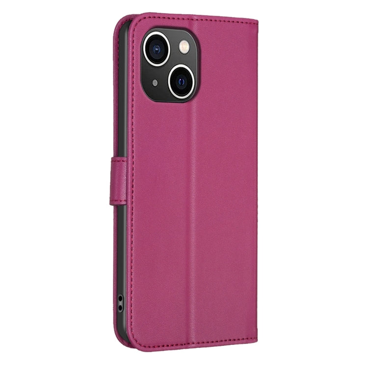 Four-leaf Embossed Leather Phone Case, For iPhone 14 Plus, For iPhone 14, For iPhone 14 Pro, For iPhone 14 Pro Max