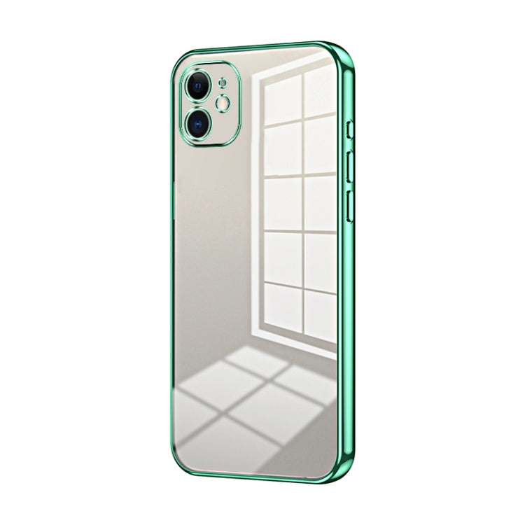 Transparent Plating Fine Hole Phone Case