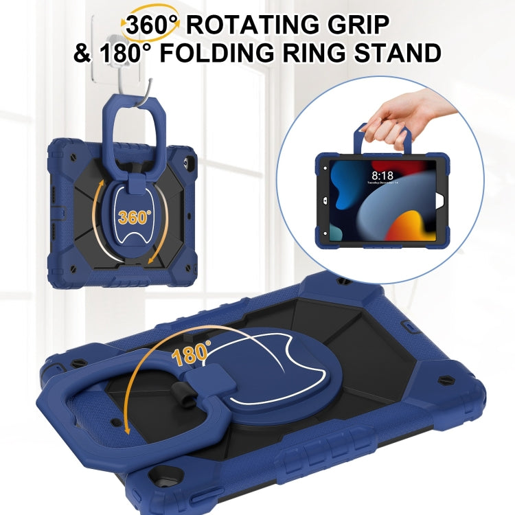 Contrast Color Robot Silicone Hybrid PC Tablet Case