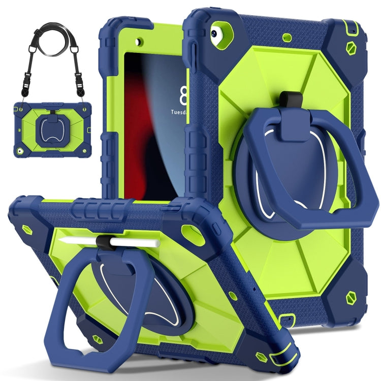 Contrast Color Robot Silicone Hybrid PC Tablet Case