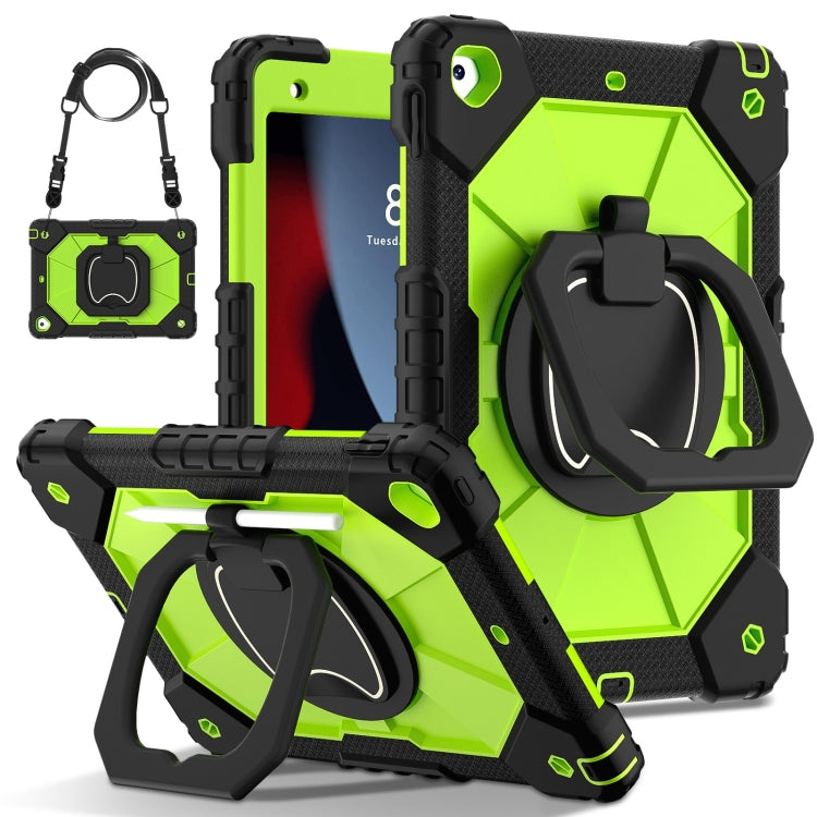 Contrast Color Robot Silicone Hybrid PC Tablet Case